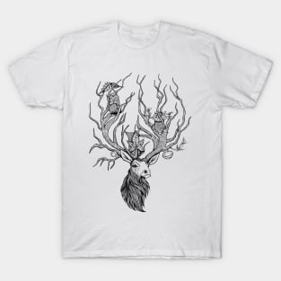 Deer Antlers T-Shirt